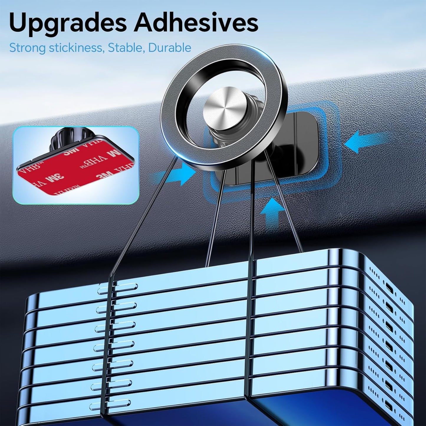 UltraGrip Magnetic Car Phone Mount